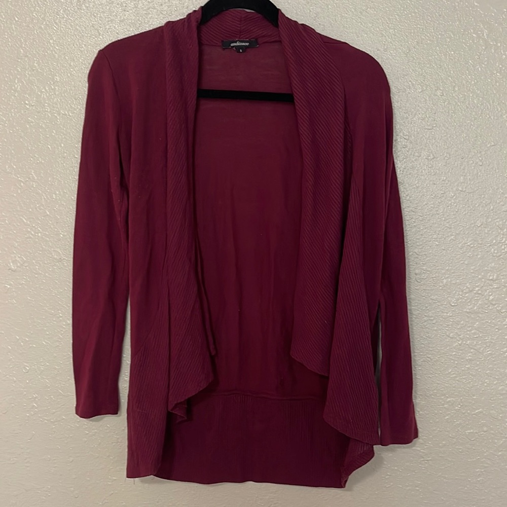 Women’s burgundy sweater